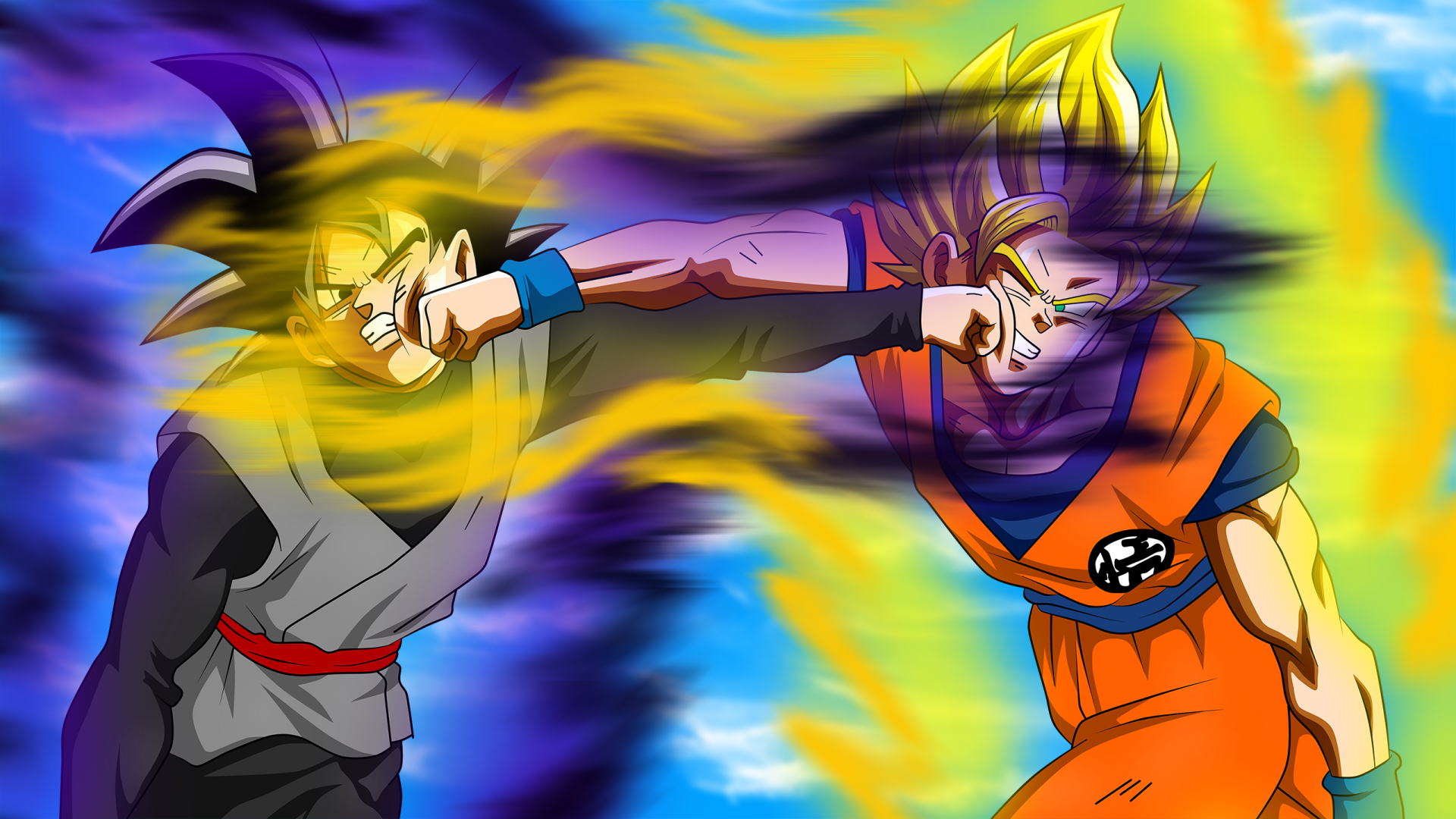 Download Goku Black Goku Anime Dragon Ball Super Hd Wallpaper By Sadman Sakib 3439