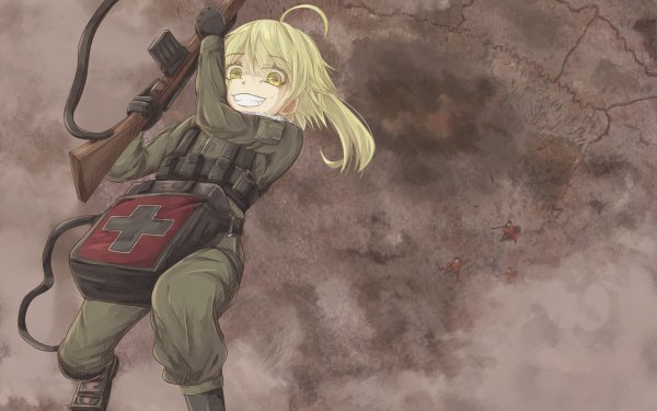 Anime Youjo Senki Tanya Degurechaff HD Wallpaper | Background Image