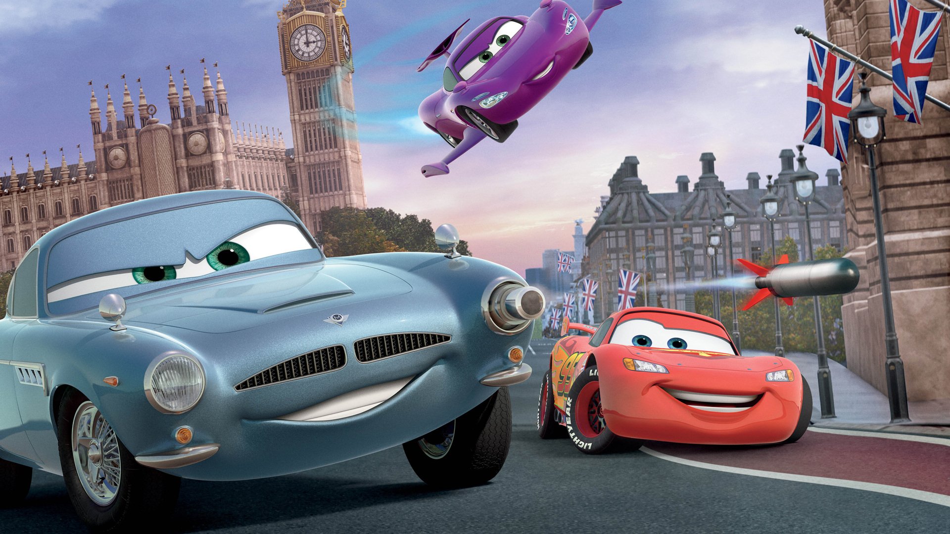 Cars 2 HD Wallpaper | Background Image | 1920x1080