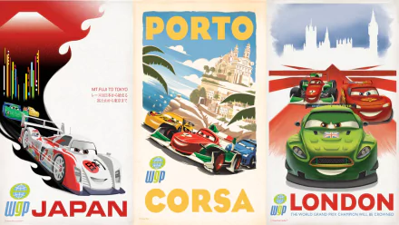 movie Cars 2 HD Desktop Wallpaper | Background Image