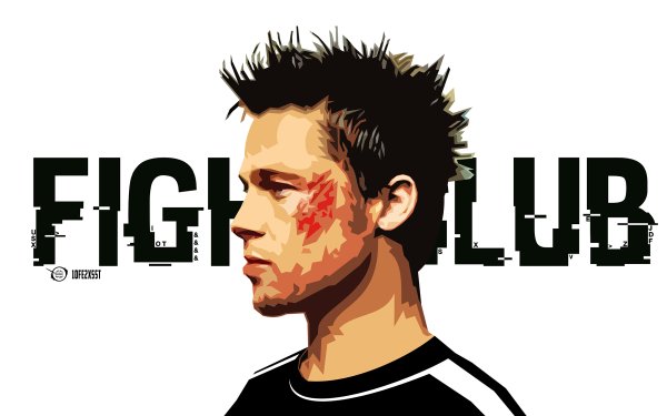 Film Dövüş Kulübü Brad Pitt Portrait Aktör Tyler Durden HD Duvar kağıdı | Arka plan