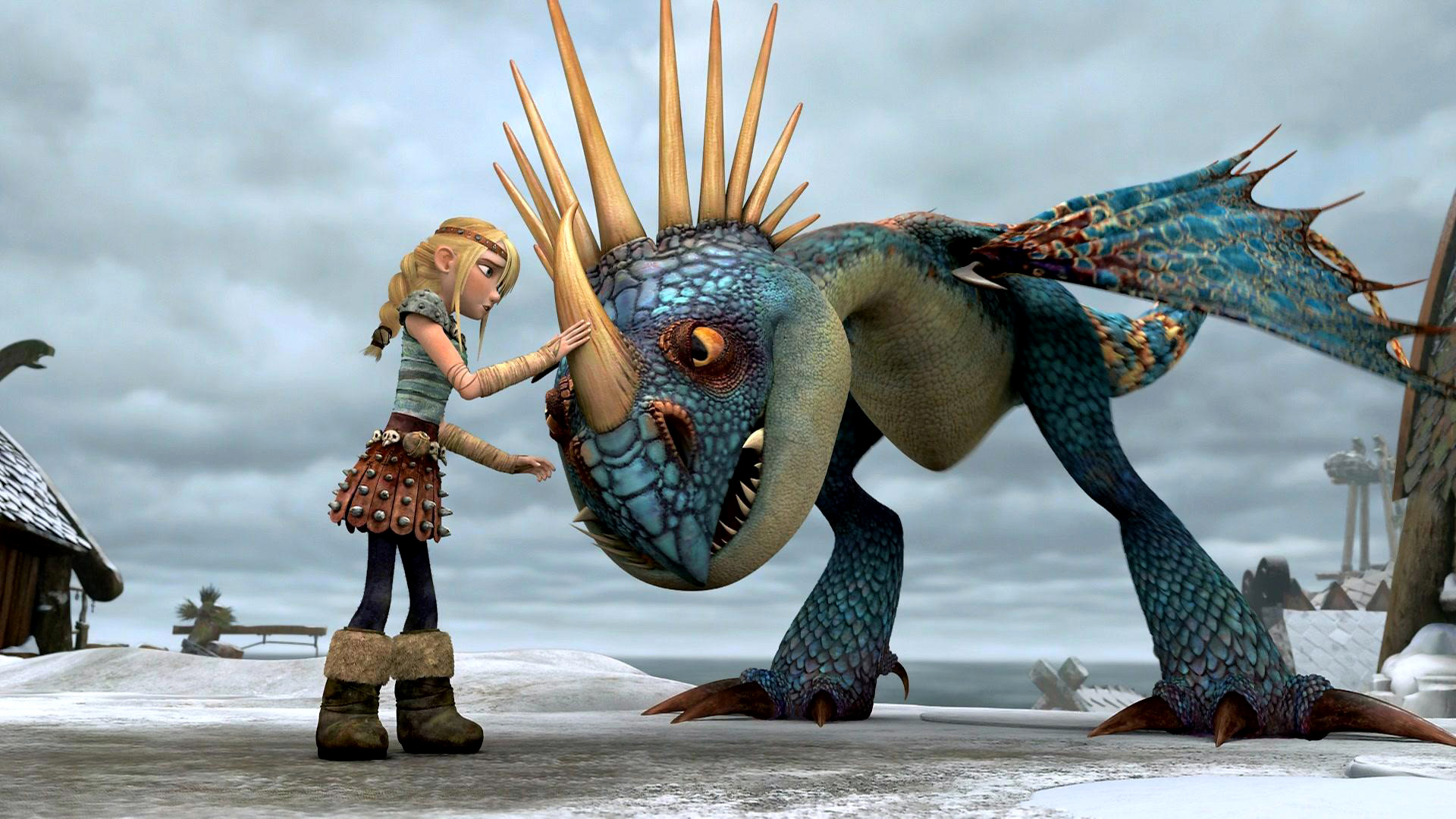 animated film dragon school progect