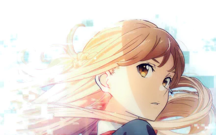 Asuna Yuuki from Sword Art Online Ordinal Scale, featured in this HD anime wallpaper for Sword Art Online Movie: Ordinal Scale.