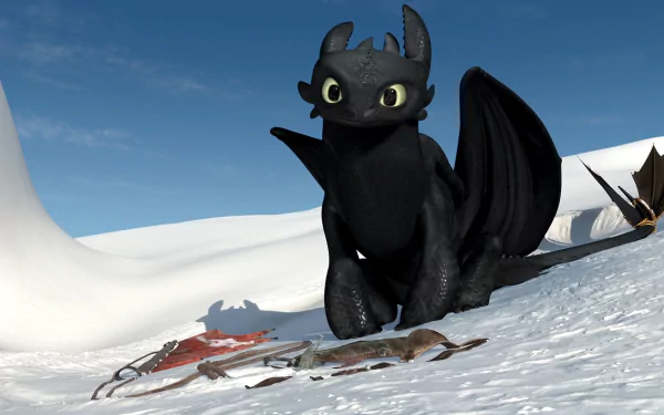 Toothless (How to Train Your Dragon) movie Dragons: Gift of the Night Fury HD Desktop Wallpaper | Background Image