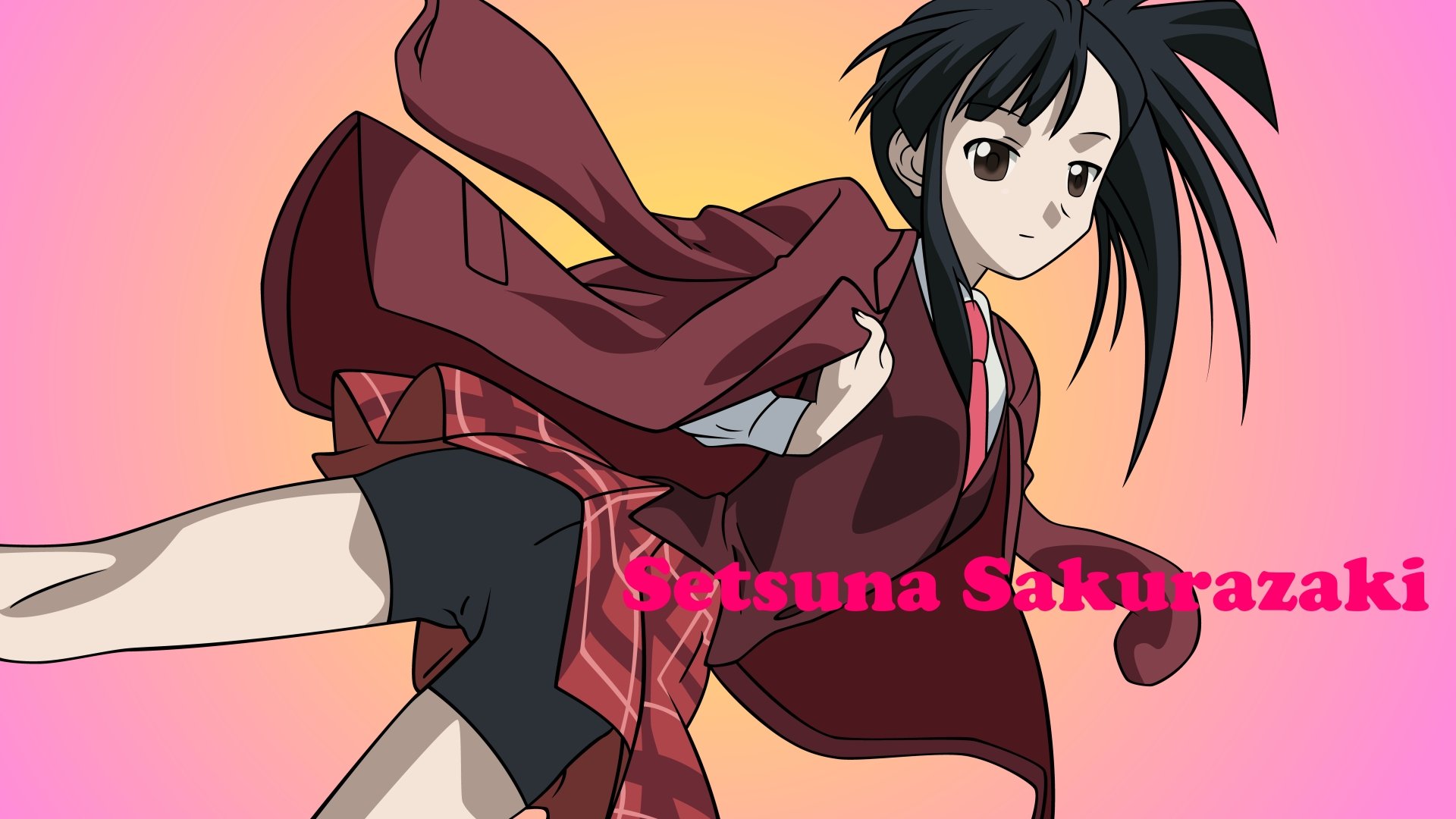 Download Setsuna Sakurazaki Anime Negima! 4k Ultra HD Wallpaper