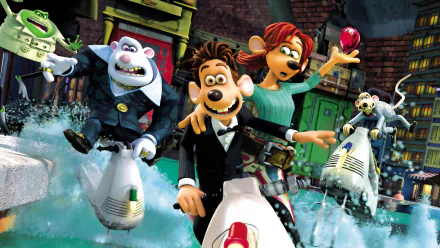 movie Flushed Away HD Desktop Wallpaper | Background Image