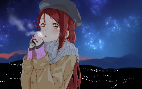 Riko Sakurauchi Anime Love Live! Sunshine!! HD Desktop Wallpaper | Background Image