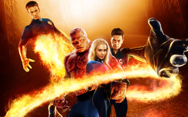 movie Fantastic 4: Rise of the Silver Surfer HD Desktop Wallpaper | Background Image
