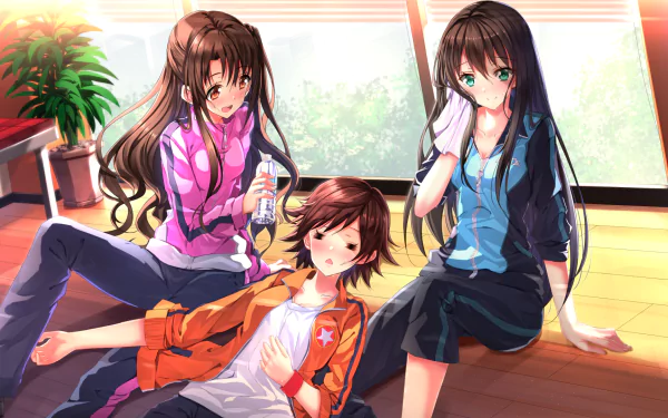 Uzuki Shimamura Rin Shibuya Mio Honda Anime The iDOLM@STER Cinderella Girls HD Desktop Wallpaper | Background Image