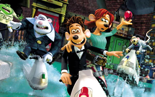 movie Flushed Away HD Desktop Wallpaper | Background Image