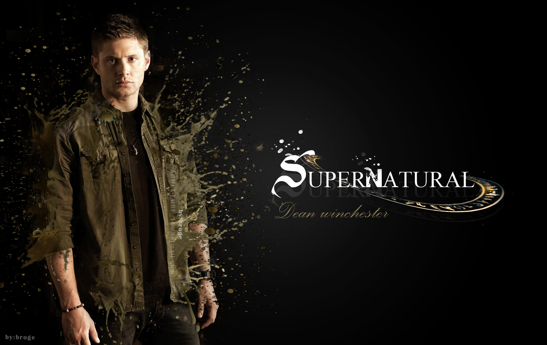 Supernatural Wallpaper  Dean Winchester by Sidhrat on DeviantArt