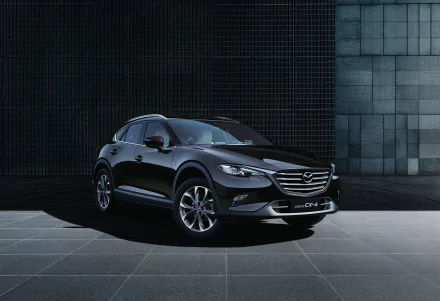 SUV car black car Mazda vehicle Mazda CX-4 HD Desktop Wallpaper | Background Image