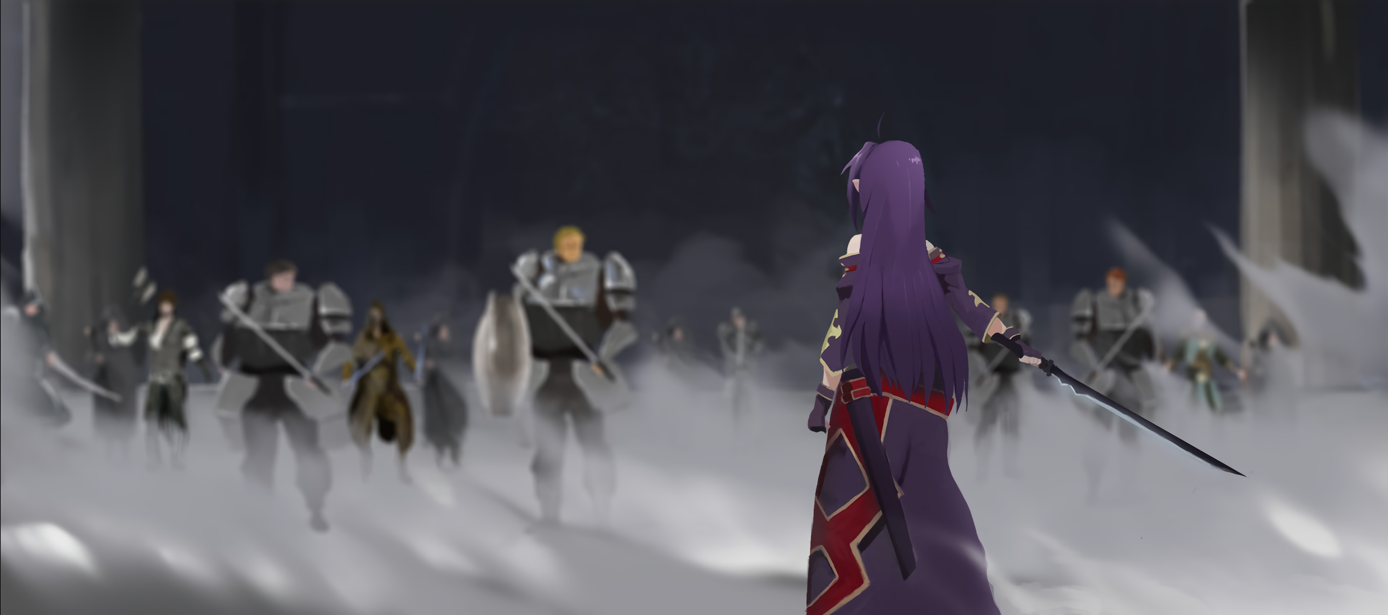 Sword Art Online II HD Wallpaper | Background Image | 2707x1200 | ID