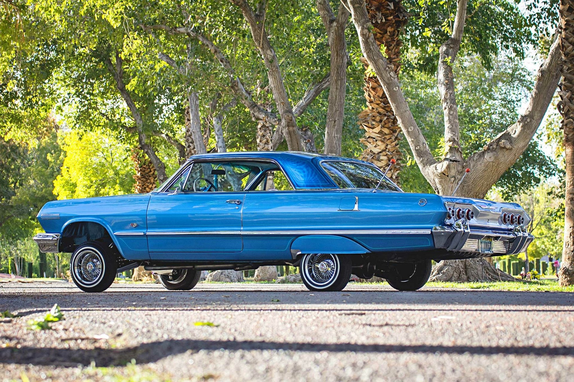 Download Lowrider Vehicle Chevrolet Impala HD Wallpaper
