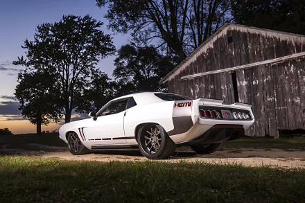 Mopar muscle car hot rod Abstract Plymouth Barracuda HD Desktop Wallpaper | Background Image