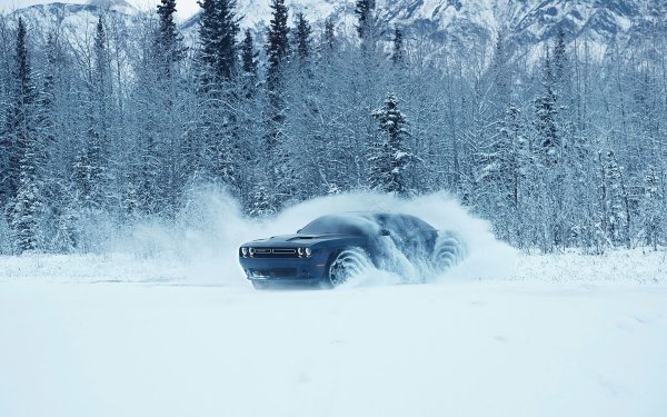 Vehicles Dodge Challenger GT AWD Dodge Challenger Muscle Car Mopar HD Wallpaper | Background Image