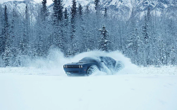 Mopar muscle car vehicle Dodge Challenger GT AWD HD Desktop Wallpaper | Background Image