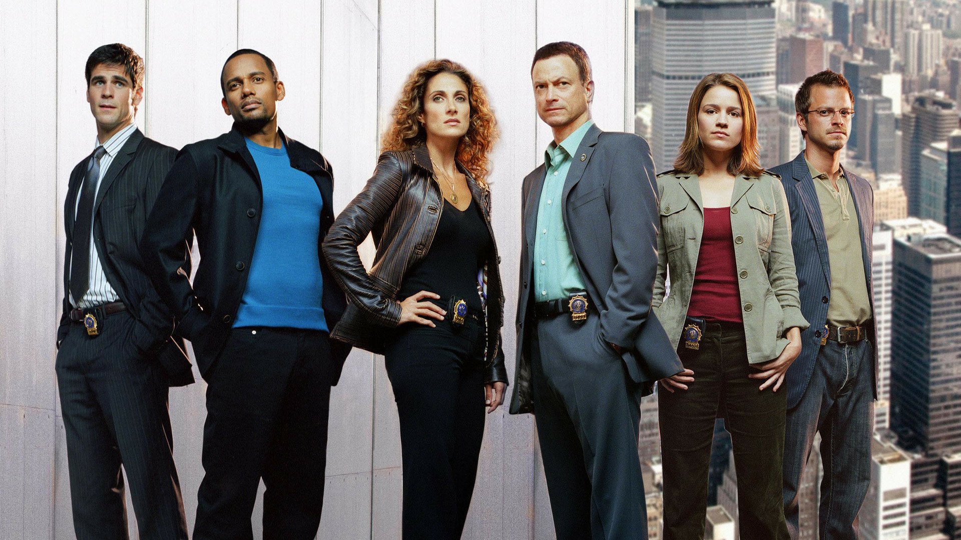 Download Cast TV Show CSI: NY HD Wallpaper