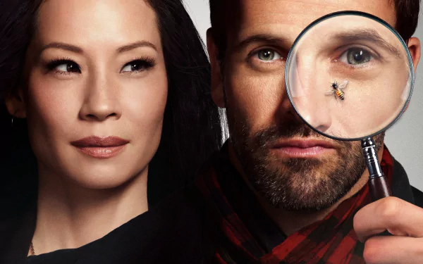 Lucy Liu Dr. Joan Watson Jonny Lee Miller Sherlock Holmes TV Show Elementary HD Desktop Wallpaper | Background Image