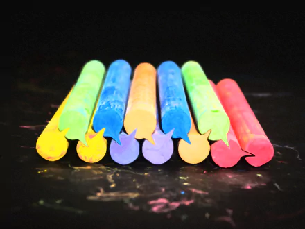  Lightning crayons