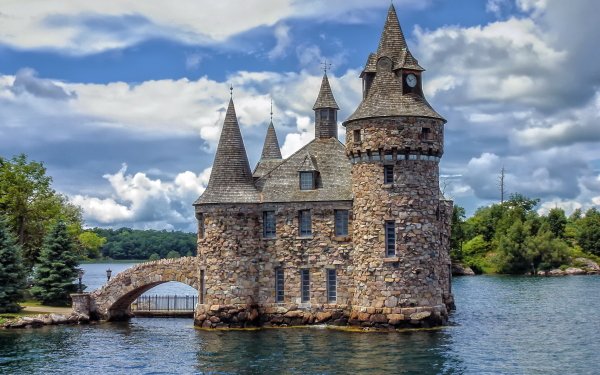 Man Made Boldt Castle Castles United States HD Wallpaper | Background Image