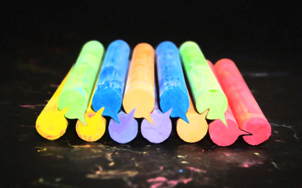  Lightning crayons