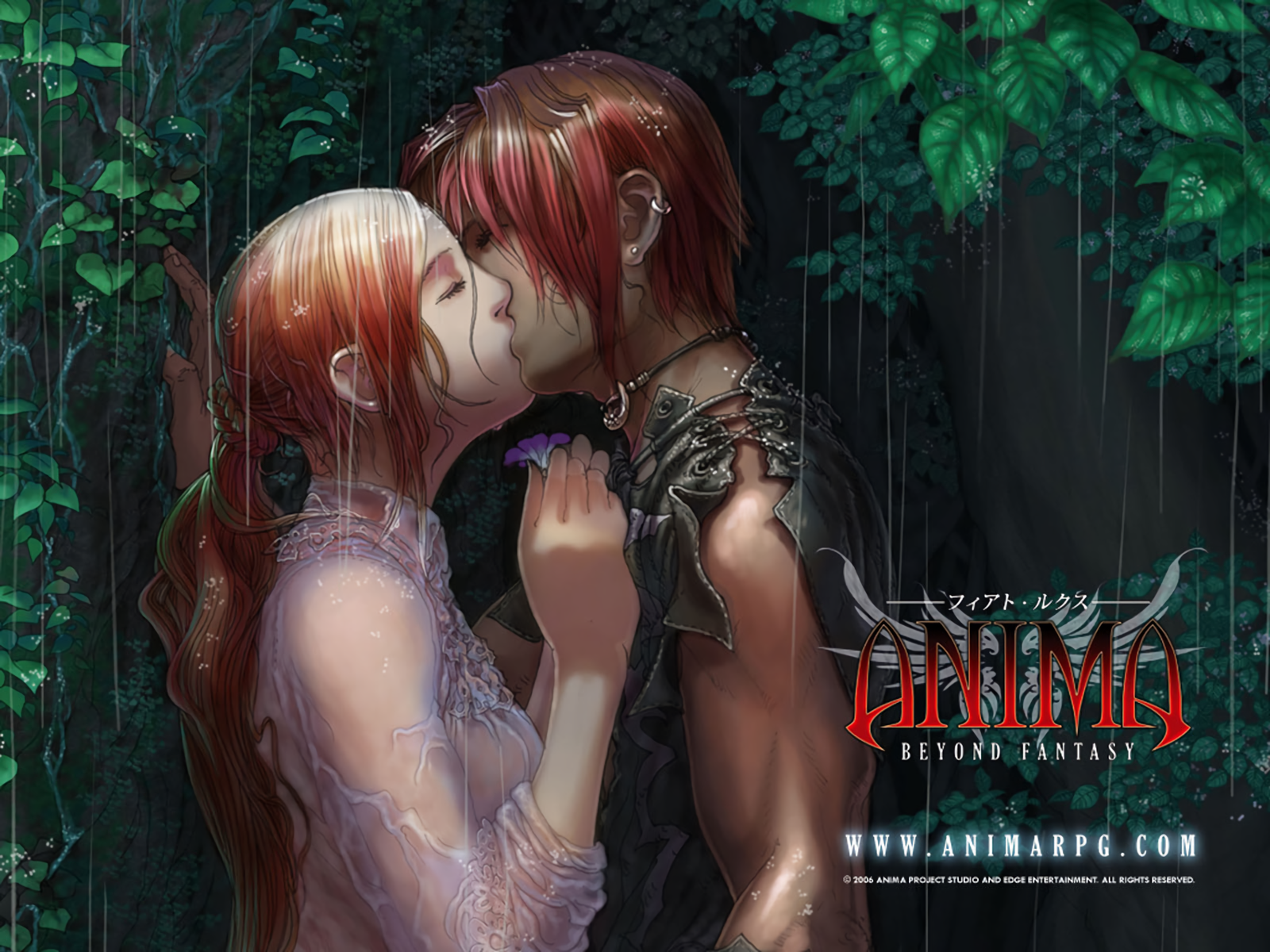 Download Anima (Video Game) Romantic Couple Video Game Anima: Beyond  Fantasy Wallpaper