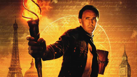 Nicolas Cage movie national treasure: book of secrets HD Desktop Wallpaper | Background Image