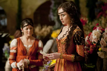 Laura Haddock TV Show Da Vinci's Demons HD Desktop Wallpaper | Background Image