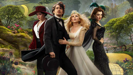 James Franco Mila Kunis Rachel Weisz Michelle Williams movie Oz the Great and Powerful HD Desktop Wallpaper | Background Image