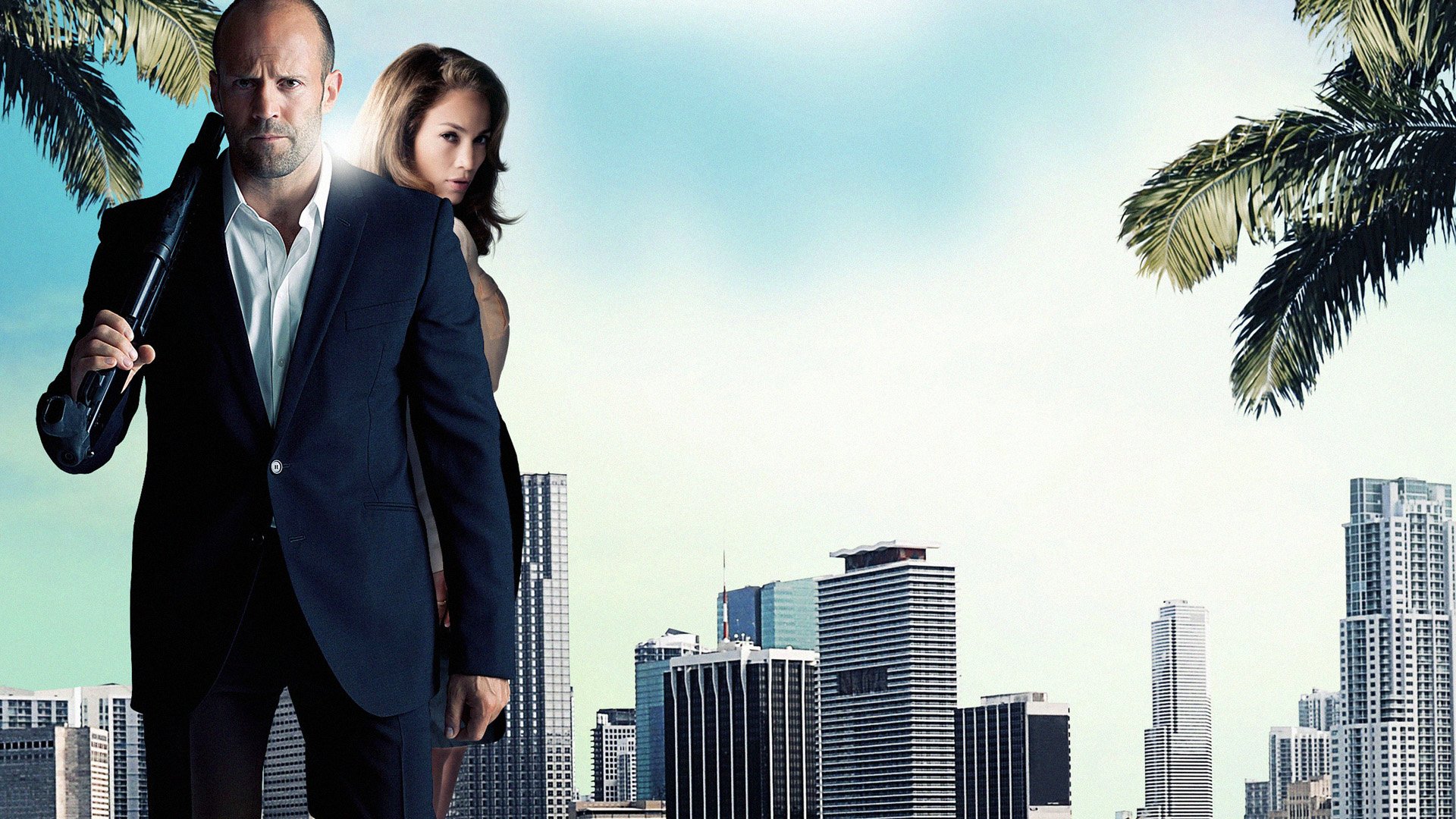 Download Jason Statham Jennifer Lopez Movie Parker HD Wallpaper