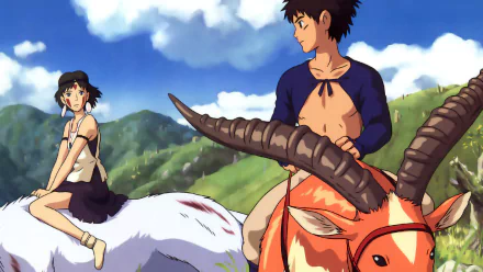 Anime Princess Mononoke HD Desktop Wallpaper | Background Image