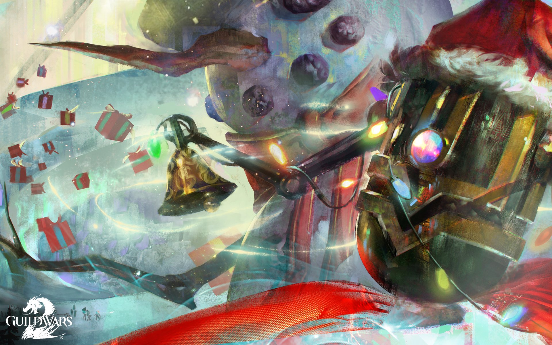 Download Christmas Video Game Guild Wars 2 Christmas Gaming HD Wallpaper