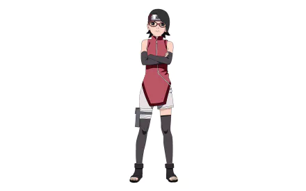 Sarada Uchiha Anime Boruto HD Desktop Wallpaper | Background Image
