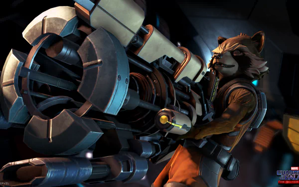 Rocket Raccoon Guardians of the Galaxy video game Guardians of the Galaxy: The Telltale Series HD Desktop Wallpaper | Background Image