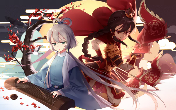 Yuezheng Ling Luo Tianyi Anime Vocaloid HD Desktop Wallpaper | Background Image