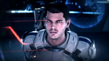 Scott Ryder video game Mass Effect: Andromeda HD Desktop Wallpaper | Background Image