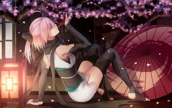 Anime Fate/Grand Order Fate Series Sakura Saber Saber Okita Souji HD Wallpaper | Background Image