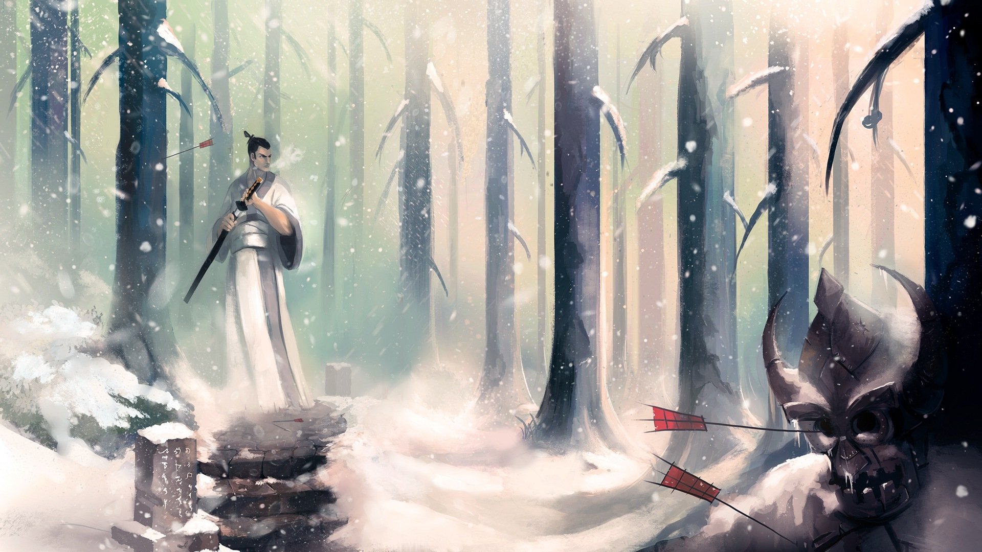 Samurai Jack, warrior, jack, samurai, cartoon, tv, HD wallpaper