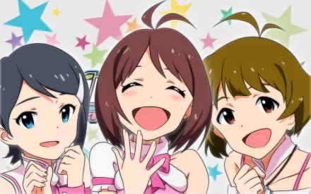 Eri Mizutani Ai Hidaka Ryo Akizuki Anime The iDOLM@STER HD Desktop Wallpaper | Background Image