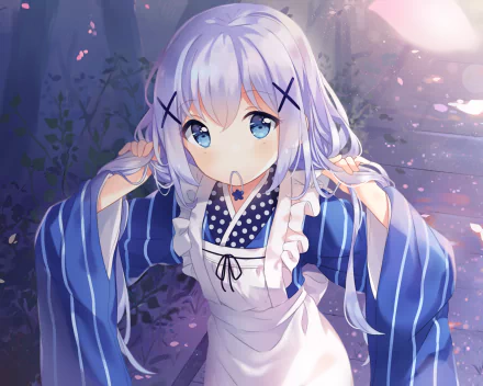 Chino Kafū Anime Is the Order a Rabbit HD Desktop Wallpaper | Background Image
