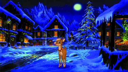 movie Rudolph the Red-Nosed Reindeer: The Movie HD Desktop Wallpaper | Background Image