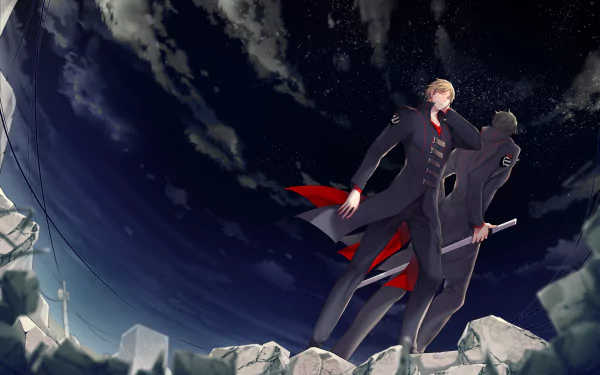 Anime World Trigger HD Desktop Wallpaper | Background Image