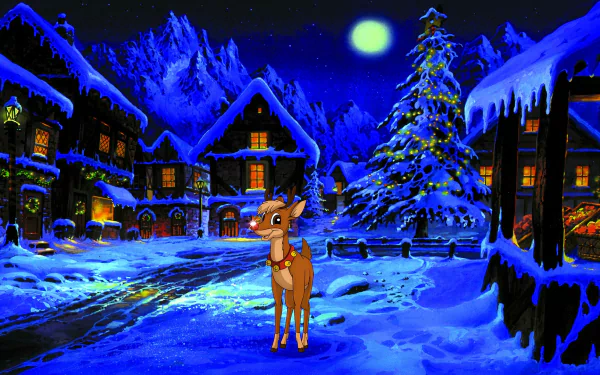 movie Rudolph the Red-Nosed Reindeer: The Movie HD Desktop Wallpaper | Background Image