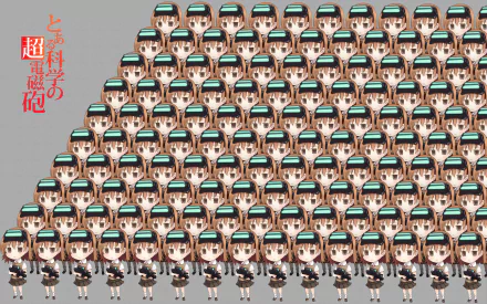 Sisters (Toaru Majutsu no Index) Anime A Certain Scientific Railgun HD Desktop Wallpaper | Background Image