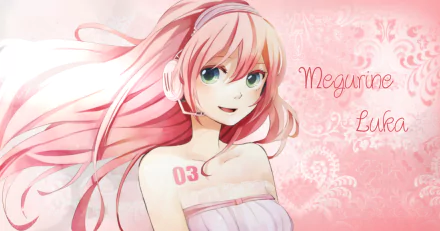 Luka Megurine Anime Vocaloid HD Desktop Wallpaper | Background Image
