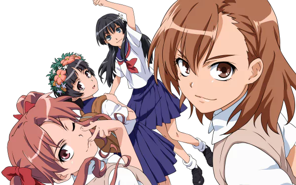 Download Skirt School Uniform Short Hair Brown Eyes Brown Hair Kazari ...