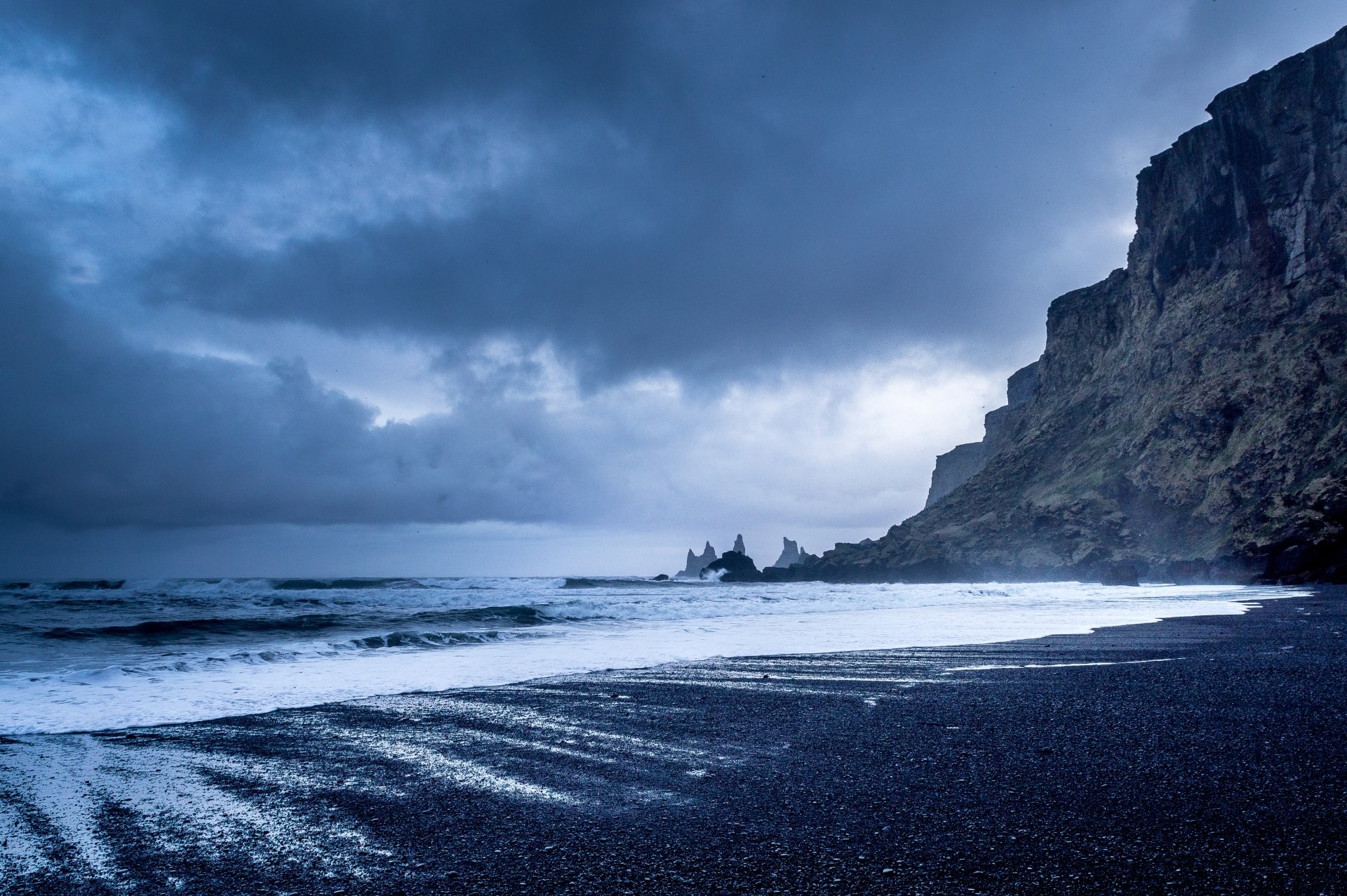 Download Coast Horizon Foam Cloud Nature Ocean 4k Ultra HD Wallpaper ...