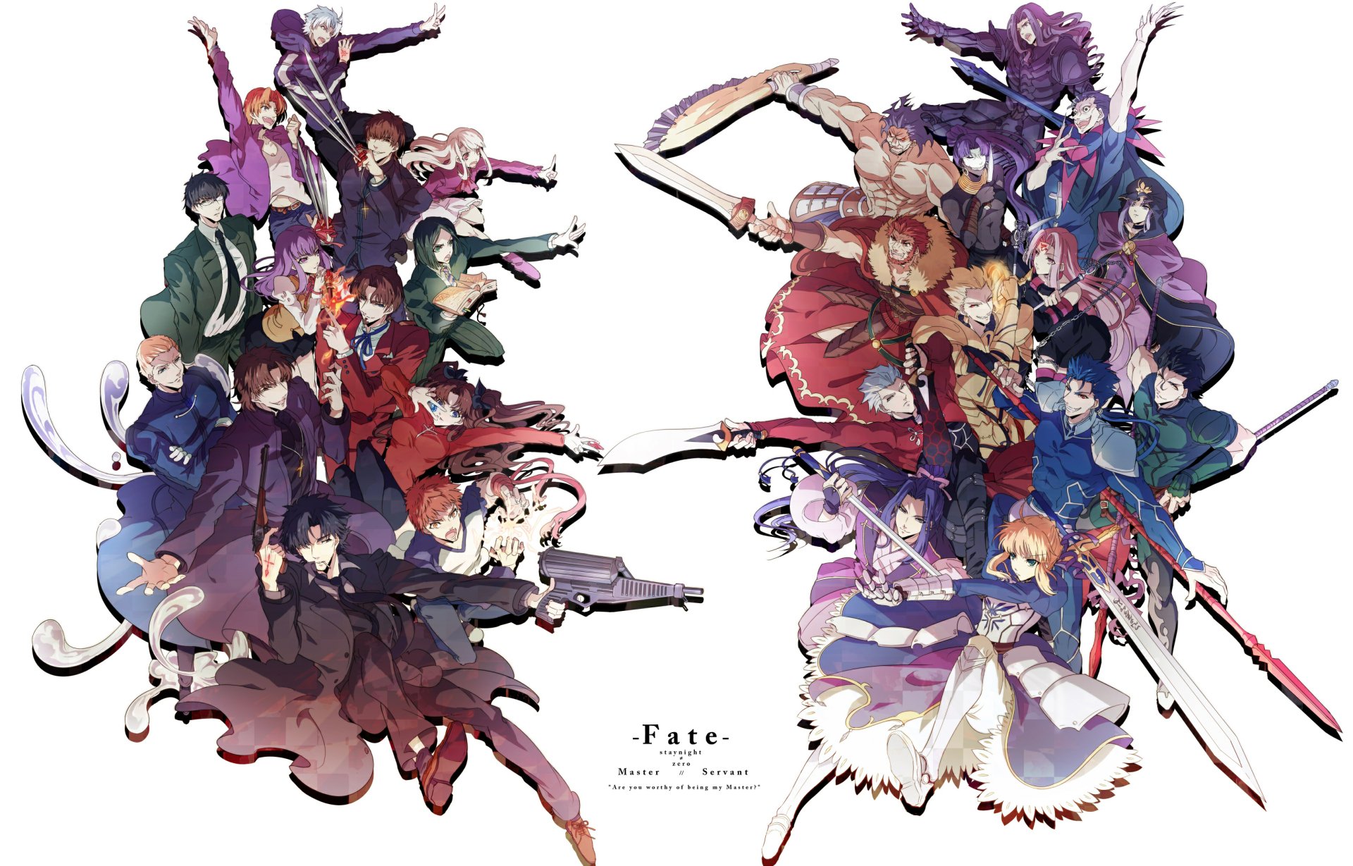 Download Anime Fate/Zero HD Wallpaper