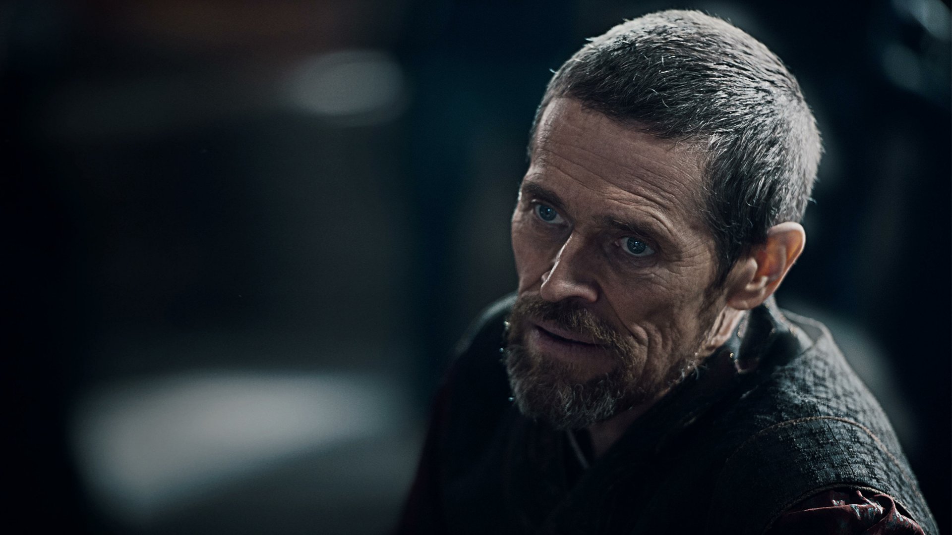 Close-up of Willem Dafoe from the movie The Great Wall, featured in an HD PC desktop wallpaper and background.